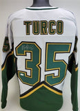 Marty Turco Signed Dallas Stars Jersey (JSA COA) 11 Year Veteran Goaltender / UM