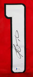 Kyler Murray Autographed Dark Red Pro Style Jersey- Beckett W *Black