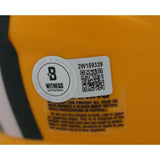 Jayden Reed Autographed Green Bay Packers Speed Mini Helmet Beckett 48859