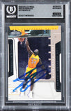 Lakers Shaquille O'Neal Signed 2002 Hoops Prospects #53 Card Auto 10! BAS Slab