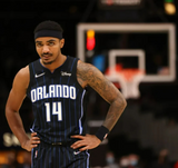 Gary Harris Signed Orlando Magic Pinstriped Jersey (PSA COA) 2014 1st Round Pick