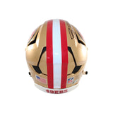 Purdy Kittle Autographed San Francisco 49ers Helmet F/S Axiom Beckett 58573