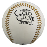 Tigers Lou Whitaker Signed Rawlings Gold Glove Logo OML Baseball BAS #BU87538