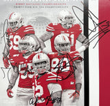 Ohio State Autographed/Signed by (5) 2015 11 x14 Photo BA211687