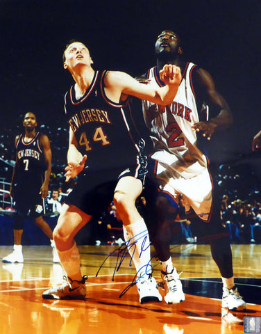 Keith Van Horn Autographed Signed 16x20 Photo New Jersey Nets SKU #214775
