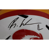 Rachaad White Autographed Tampa Bay Buccaneers F/S TB Helmet Beckett 43106