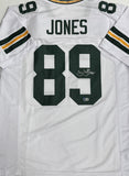 JAMES JONES Signed Replica White Jersey - Green Bay Packers - JSA