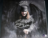 OZZY OSBOURNE SIGNED AUTOGRAPHED ORDINARY MAN VINYL ALBUM LP BECKETT
