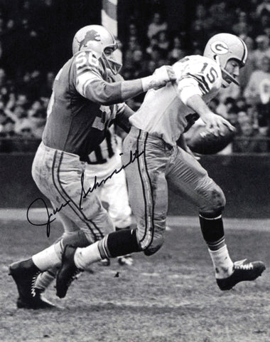 Joe Schmidt Autographed Signed 8x10 Photo Detroit Lions SKU #245889