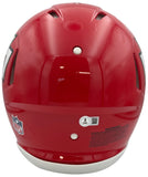 Andy Reid Autographed Kansas City Chiefs Full Size Authentic Helmet Beckett COA