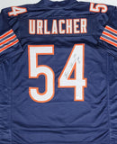 Chicago Bears BRIAN URLACHER Signed Custom Replica Navy Jersey w/ HOF '18 - BAS