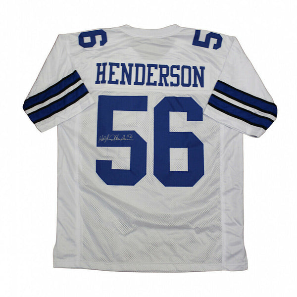 Hollywood Henderson Signed Dallas Cowboys Jersey (JSA COA) Pro Bowl Linebacker