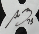 Alejandro Villanueva Signed Steelers Black Custom USA Football Jersey JSA 159407