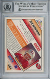 Joe Montana Autographed 1991 Pacific #464 Trading Card Beckett 10 Slab 37589
