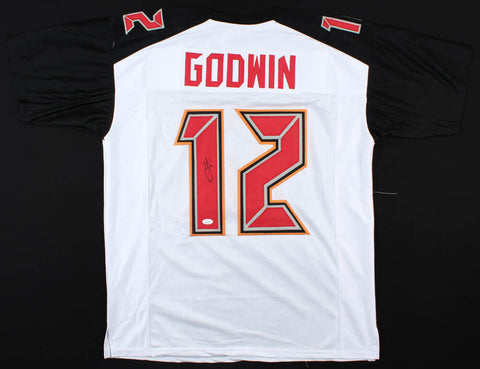 Chris Godwin Signed Tampa Bay Buccaneers Jersey (JSA COA) 2017 3rd Round Pick