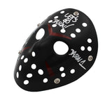 Ari Lehman Signed Friday the 13th Black Costume Mask -Let's Go Jason & Jason 1