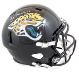 Jaguars Brian Thomas Jr. Signed Full Size Speed Rep Helmet W/ Case Fanatics