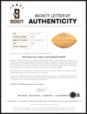 1961 Packers Autographed Football 39 Sigs Lombardi Starr Beckett