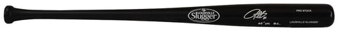 Derrek Lee Signed Louisville Slugger Black Pro Baseball Bat w/05 NL BC -(SS COA)