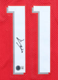 Yao Ming Signed Houston Rockets Jersey (Beckett) #1 Overall Pick 2002 NBA Draft