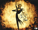 Chris Sarandon Autographed 11x14 The Nightmare Before Christmas Photo Beckett *4