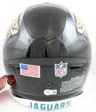 Travis Hunter Signed Jacksonville Jaguars F/S Speed Flex Helmet - Beckett W Holo