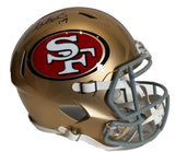 Deebo Samuel Autographed San Francisco 49ers Replica Helmet Fanatics COA