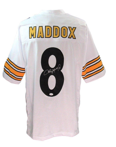Tommy Maddox Autographed Custom White Football Jersey Steelers JSA 179786