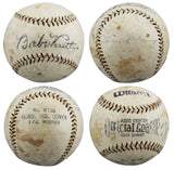 Yankees Babe Ruth & Lou Gehrig Signed Official League Baseball JSA #XX00240