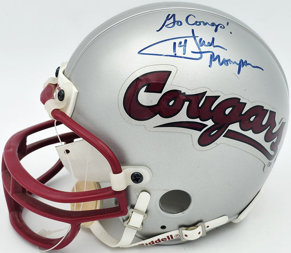 Jack Thompson Autographed WSU Cougars Mini Helmet Go Cougs! Beckett BS30087