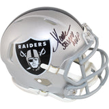 Marcus Allen Autographed Las Vegas Raiders Mini Helmet SB MVP Fanatics 51857