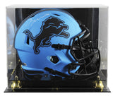 Lions Jameson Williams Signed Rave Full Size Speed Rep Helmet W/ Case BAS Wit