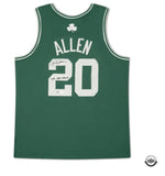 Ray Allen Autographed/Inscr. Celtics Authentic Green M&N Jersey UDA LE 108