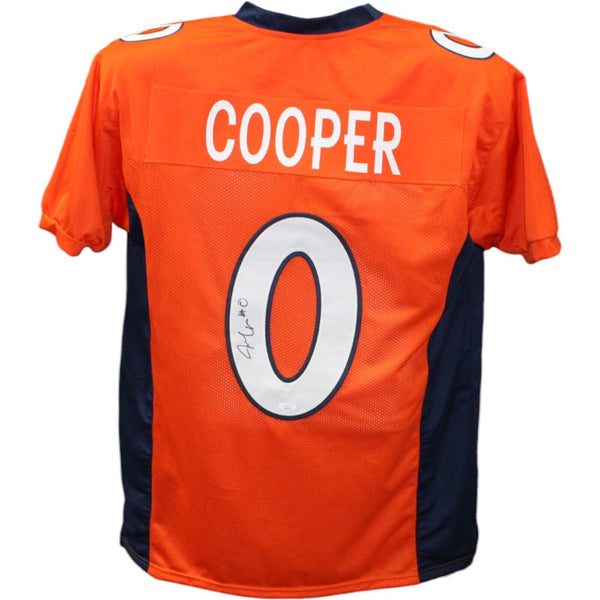 Jonathon Cooper Autographed/Signed Pro Style Orange Jersey JSA 43508