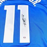Tim Hardaway Jr. signed jersey PSA/DNA Dallas Mavericks Autographed