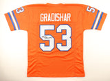 Randy Gradishar Signed Denver Broncos Orange Jersey (JSA) 7xPro Bowl Linebacker