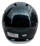 Lane Johnson Signed Green Full Size Speed Replica Helmet Eagles PSA/DNA 193552