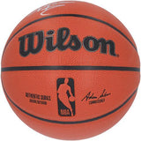 Tracy McGrady Rockets Signed Wilson Authentic Series Indoor/Outdoor Basketball