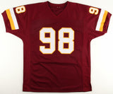 Brian Orakpo Signed Washington Redskins Jersey (JSA) 4xPro Bowl Linebacker/Texas