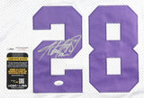 Adrian Peterson Signed Minnesota Vikings Mitchell & Ness White Jersey (JSA COA)