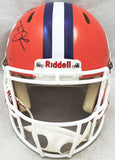 TREVOR LAWRENCE & UIAGALELEI AUTOGRAPHED CLEMSON FULL SIZE AUTHENTIC HELMET