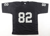 James Jett Oakland / Los Angeles Raiders Signed Jersey (Beckett) Wide Receiver