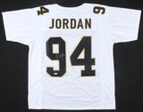 Cameron Jordan Signed New Orleans Saints White Jersey (PSA QR) 3xPro Bowl D.E.