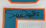 Marks Brothers / Mark Clayton & Mark Duper Signed Miami Dolphin Jersey (JSA COA)