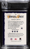 Emmitt Smith Signed 2002 Gridiron Kings #21 Trading Card Grade 10 Beckett 43870