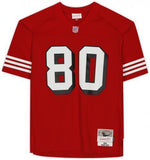 Jerry Rice SF 49ers Autographed Mitchell and Ness Replica Jersey - Fanatics