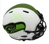 Brian Bosworth Signed Seattle Seahawks Speed Authentic Lunar NFL Helmet