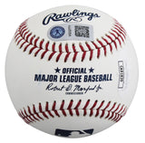 Blue Jays Vladimir Guerrero Jr. "SS 24" Signed Manfred OML Baseball W/ Case JSA