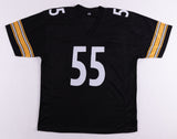 Devin Bush Signed/Autographed Steelers Custom Football Jersey JSA 164557