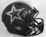 Drew Pearson Autographed Dallas Cowboys F/S Eclipse Speed Helmet- Beckett W Holo
